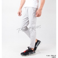 Original joger JOG15 men's light grey plain premium jogger pants