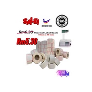 Thermal label sticker for sale