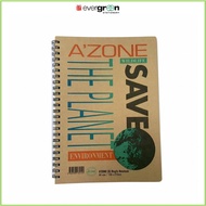 [SG] Azone A5 Ring fix Notebook (Savetheplanet) [Evergreen Stationery]