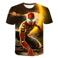 Classic Movie Heroes Spider-Man  3D Printed Children's T-shirt Top Daily Casual Comfortable Trend Ch