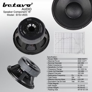 (Terbaik) Speaker Komponen 18 Inch Triple Magnet Betavo B18 V655