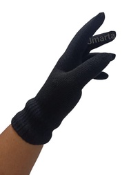 sarung tangan hitam polos cowok dan cewek 12pasang