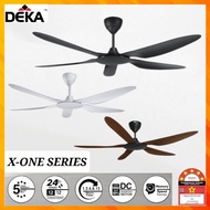 DEKA Ceiling Fan X-ONE 46" 56" 5 Blades DC Motor 24 Speed Remote Control Kipas Siling 5 Bilah