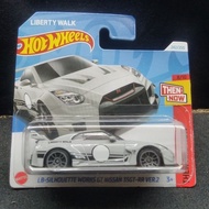 HotWheels LB-SILHOUETTE WORKS LBWK Nissan GTR R35 Grey