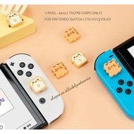 Hard Case Geekshare Food Party Cute Bear for Nintendo Switch OLED