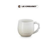 LE CREUSET瓷器蕾絲花語系列馬克杯/ 320ml/ 蛋白霜