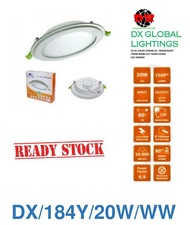 CIELO GLASS LED DOWNLIGHT 20W WW ROUND