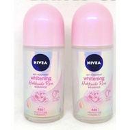 NIVEA WHITENING HOKKAIDO ROSEROLL ON 50ML