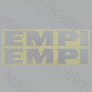 Empi Double VW Volkswagen Sticker Car Motorcycle Accessories