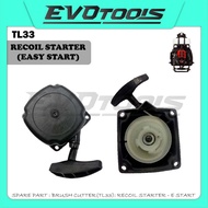 SPARE PART (TL33) : RECOIL STARTER - E START BRUSH CUTTER/PULL STARTER MESIN RUMPUT TB33 TB43 Mitsubishi