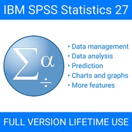 SPSS Statistics v27 for Win PC Software | Latest Features | Full Support & Lifetime Updates