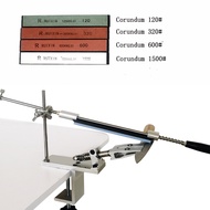 ชุดเครื่องทำให้แหลมที่ลับมีดมุมคงที่อะลูมินัมอัลลอยพลิกได้360องศาด้วยหิน4ก้อน