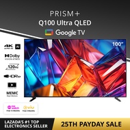 PRISM+ Q100 Ultra | 4K QLED 120Hz 4K AI Google TV | 100 inch TV [Arrives in Late November]