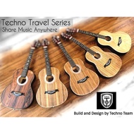 TECHNO Acoustic Guitar  TRAVELLERS SERIES 36  ~original~ FREE Guitar BAG and Strap