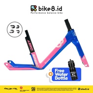 Frame Bike8 Carbon Fiber Balance / Sepeda Dorong - Sepeda Anak - Biru