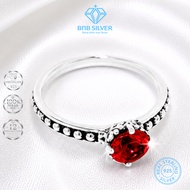 46 BnB Silver - Lovira Silver Ring Ring 925 SilverWanita - Birthstone
