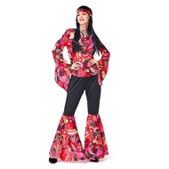 Halloween cosplay 70S hippie costume