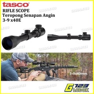 TASCO Telescope Teleskop Teropong Riflescope Senapan Angin 3-9 X40E