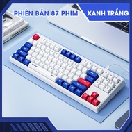 Bàn phím máy tính giả cơ có dây SIDOTECH K9 GUNDAM full size 104 key chống nước tốt led gaming hành