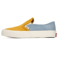 Vans Mens Shoes Womens Shoes Casual Sneaker Slip-on Corduroy Board Shoes Color Contrast Patchwork Va