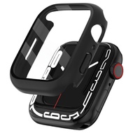 เคสป้องกัน Apple Watch S10 S11 Ultra3 Tempered Glass ทนน้ำแบบครอบเต็มรูปแบบสำหรับผู้ชายและผู้หญิง รุ