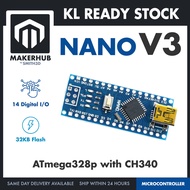 Arduino NANO Compatible NANO V3 - ATMEGA328P with C340G - Mini USB - Microcontroller Project