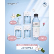 Blossom Sanitizer Pocket Spray Set Sanitizer Sprayer Set Alcohol Free 洗手液