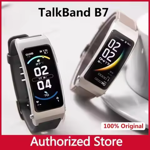 Huawei TalkBand B7 Smart Wristband Bluetooth 5.2 1.53 Inch AMOLED Screen Kirin A1 Processor Call Ear