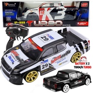 Malaysia Stock 1:10 2.4Ghz Turbo [TURBO 70KM/H] RC Car Drift 4wd High Speed Racing Car 43cm Large Dr