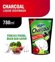 Mama Lime Charcoal 780 ml - Mama Lemon Japanese Charcoal & Nipis Zest