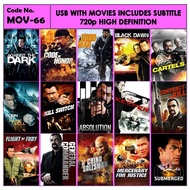 Usb With Movies Action Includes Subtitle MOV-66