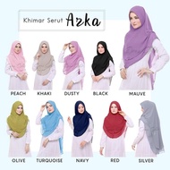 Khimar Serut Azka / Kerudung Hijab Jilbab Murah