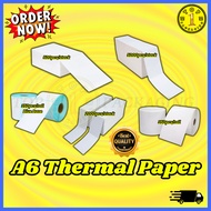 A6 Thermal Paper A6 Airway Bill Paper Awb 100mm x 150mm Roll Stack