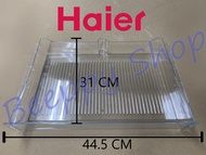 ถาดใต้ช่องฟรีซ ถาดใต้ช่องฟรีส Haier รุ่น HR-ADQ15/BDQ15CEQ15/DEQ15 ถาดแช่เนื้อ Meat Tray ถาดใต้ช่องแ