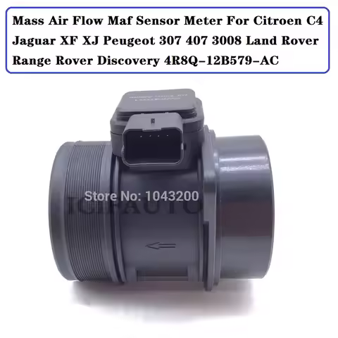 5WK97011Z Air Flow Meter Maf Sensor for Land Rover Jaguar S-Type XJ XF 2.7 3.0 V6 TDV6 Diesel 04-16 