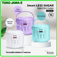 Rice COOKER BOLDE SMART LESS SUGAR SMR 168 SUGAR Free RICE - 1 liter capacity