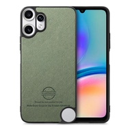 PU Leather Matte Phone Case Nothing CMF Phone 2 Pro Shockproof Soft TPU Frame Protection Back Cover 