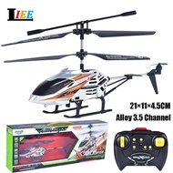 RC Alloy Big Helicopter Remote Control Electric Toys Double Flexible Propeller Anticrash Helicopter 