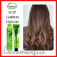 ✲ ◆ ◈ 9.37 GOLDEN FLAXEN Bremod Hair Color - With Oxidizer Set