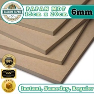 MDF BOARD 3MM, 4MM, 6MM, 9MM SIZE 15X20CM
