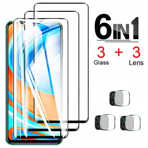 Protective Glass for Xiaomi Redmi Note 9Pro Screen Protector Camera Film Glass Redmi Note-9 Pro NOTE