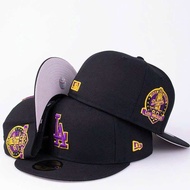 Mũ lưỡi trai hiphop (snapback) bít đuôi size 56-58 - nón kaki thêu L/A full tem mác thể thao