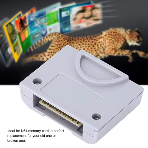 256Kb Replacement Memory Card for N64 Game Console Controller Plug and Play Replacement Memory Card