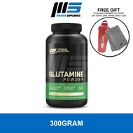 Optimum Nutrition Glutamine Powder, Unflavored - Post Workout, Amino Acids, On Glutamine, BCAAs, Ins
