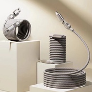 Kabel Data Jenis-C Kabel Nano Penyerapan Magnet PD100W Serasi dengan Apple 15 Pengecasan Pantas Dua-