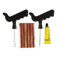 T Handle Tire Repair Plugs Kit Fix a Flat Tire Fix a Flat Tire Sealant for Tractor, Bike and Car