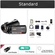 ORDRO AC5 UHD กล้องวิดีโอ4K กล้องวีดีโอกล้องวิดีโอ12x Optical Zoom 3.1 "หน้าจอสัมผัส IPS HD 1080P 60