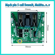 DeWALT 5 Cell Battery Charging and Protection Circuit or Bosh - Hitachi - Makita, Chinese Machines w