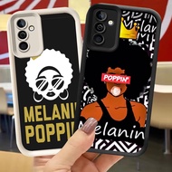 XI6 Melanin Poppin Girls Casing for Samsung Galaxy A36 A56 S25 Ultra A26 5G Black White