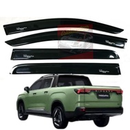 กันสาดRIDDARA RD 6 กันสาดรถยนต์ RIDDARA RD 6 ปี 2025 2026 รถกระบะ EV RIDDARA RD 6 งานอย่างดีเกรดขึ้น